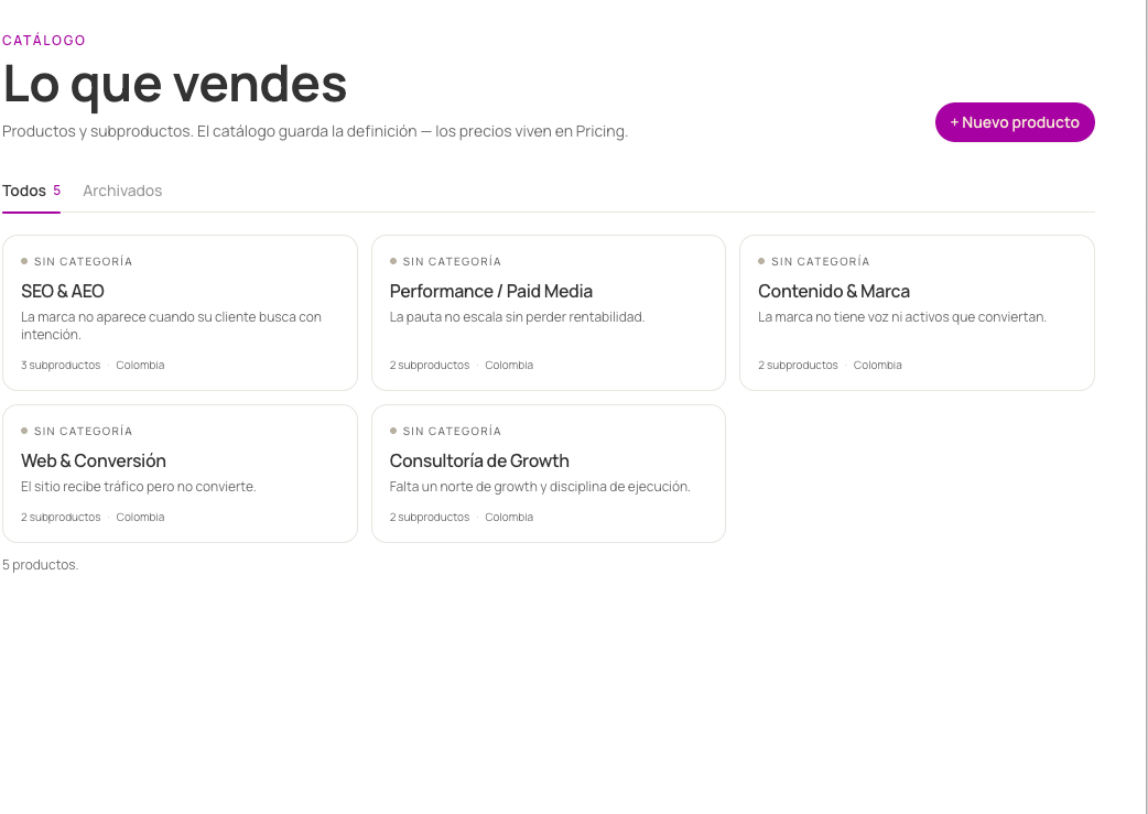La propuesta sale en menos de 20 minutos